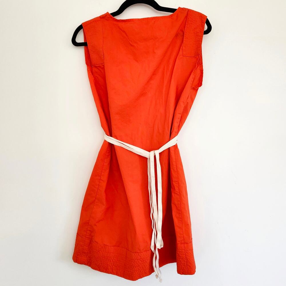 NWOT Banana Republic Cotton Poplin Cinch-Waist Mini Dress Sz XXS - Picture 7 of 9